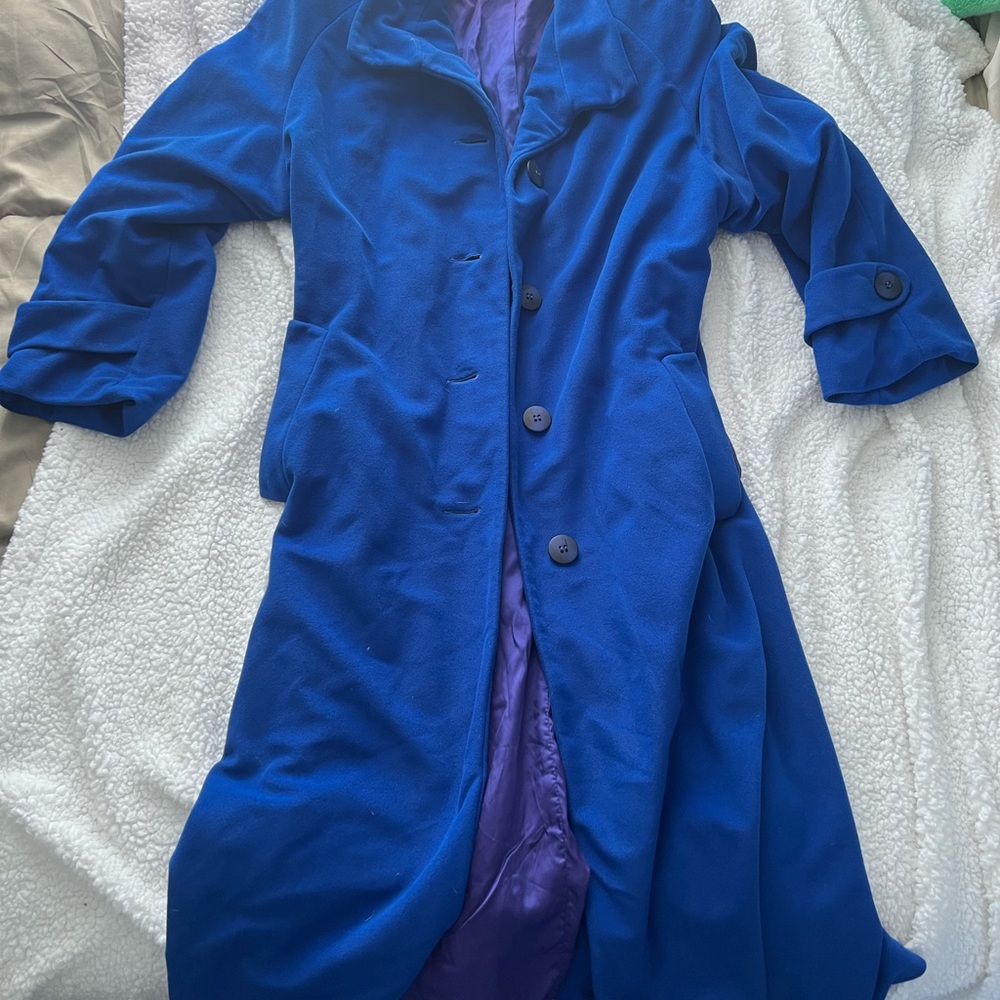 Wellington Fashion Vibrant Blue Peacoat